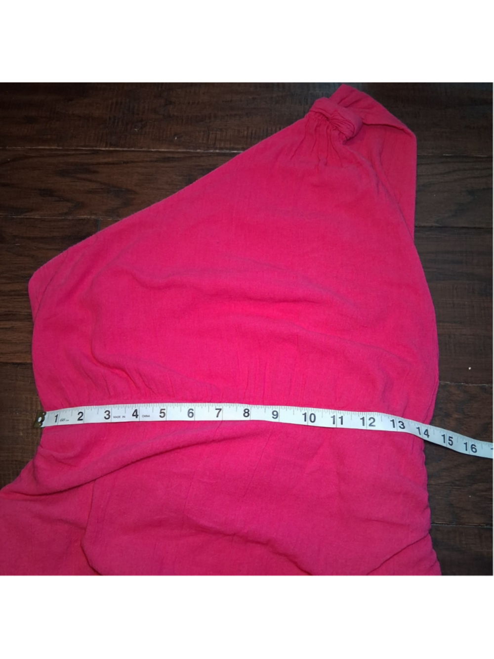 Free People One Shoulder Ruched Mini Dress - Picture 8 of 14